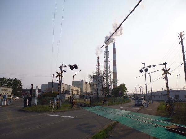 Oji Paper - one of the largest industries in Tomakomai